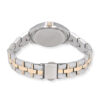 LADIES TWO TONE SILVER AND GOLD WATCH WITH PINK FACE