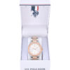 LADIES TWO TONE LINK ANALOG WATCH