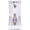 LADIES TWO TONE LINK ANALOG WATCH