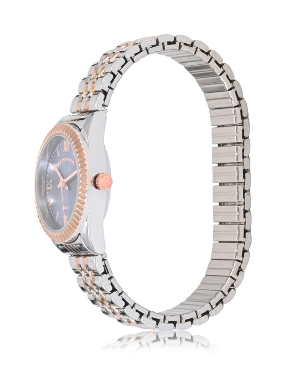 LADIES TWO TONE LINK ANALOG WATCH