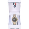 LADIES TWO TONE LINK ANALOG WATCH